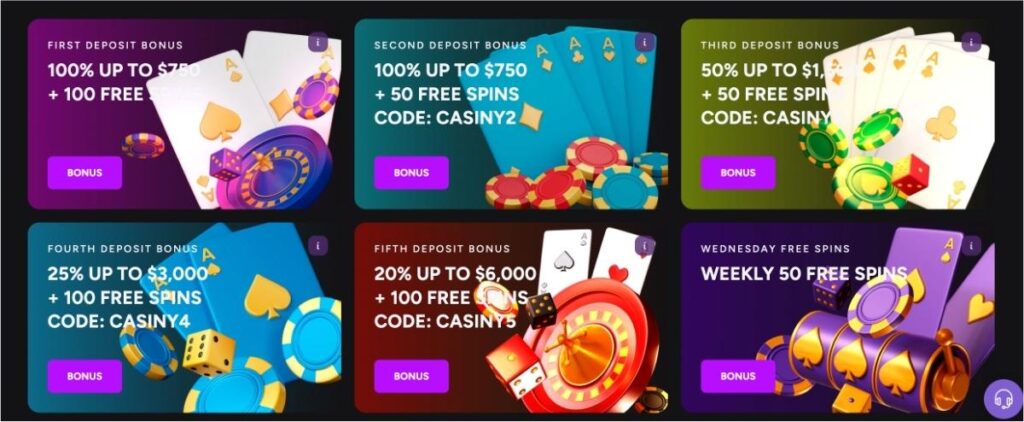 Experience Excitement with Casiny Casino No Deposit